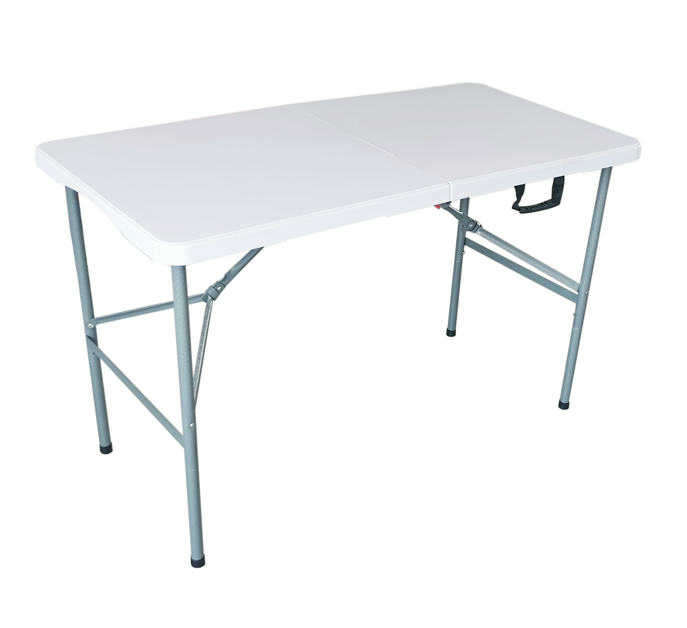 folding camping plastic table, 4ft picnic folding table with four seats1 