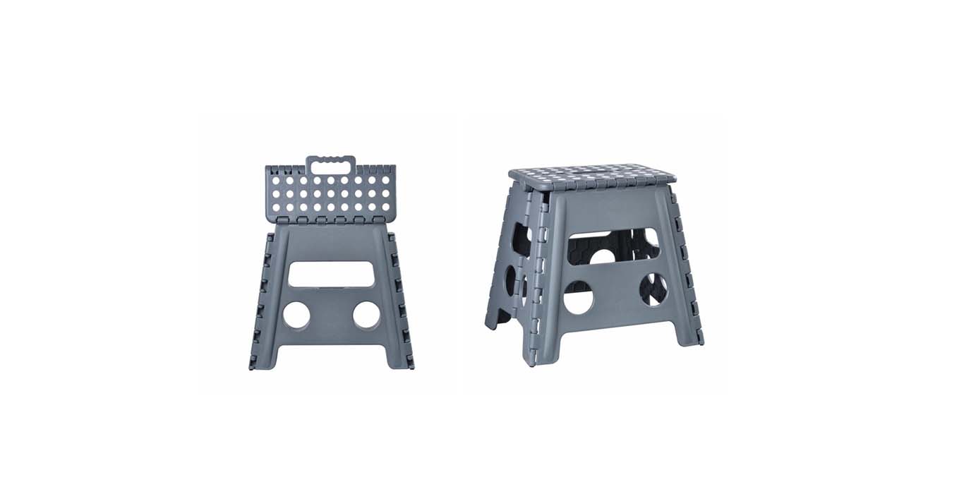 cheap price Outdoor Plastic folding stool step stock camping furniture mini folding chair1 