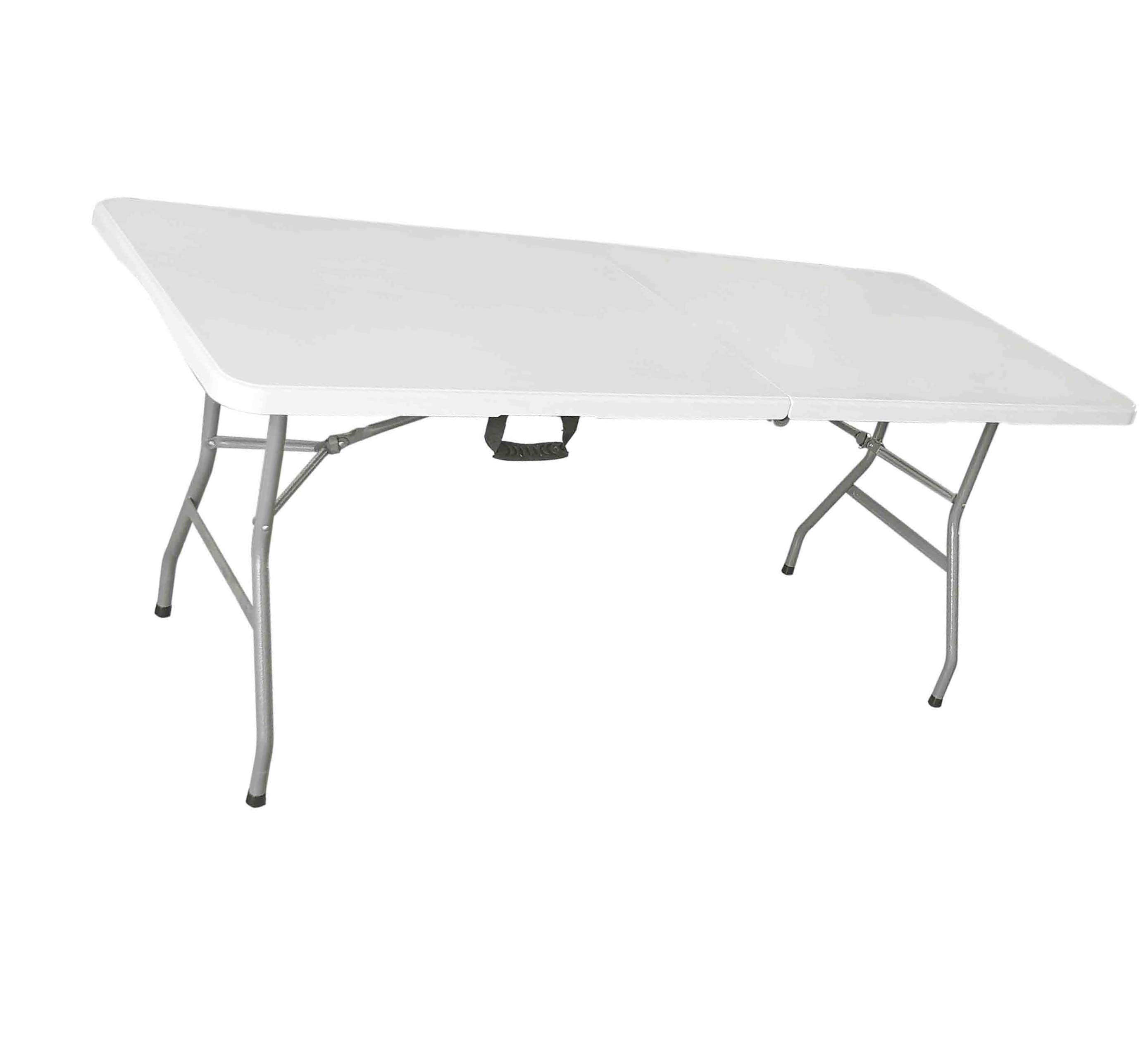 Plastic Folding table rectangle used for banquet outdoor wedding folding tables 6 ft table1 