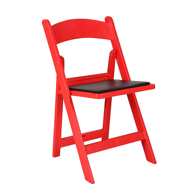 A001-WH Resin Folding Chair1 