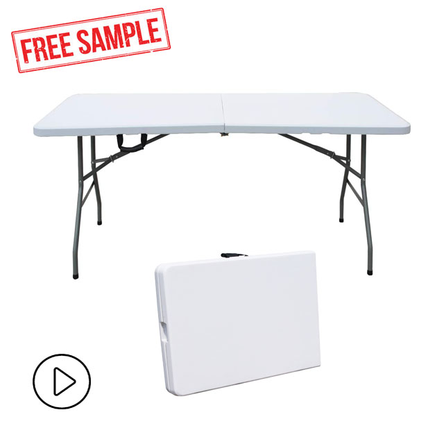 DS-CZ180A 6 FT FOLD IN HALF TABLE1 