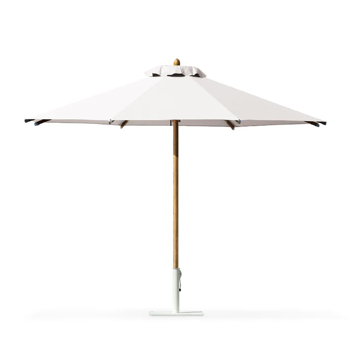 Classic Bianco Round Parasol