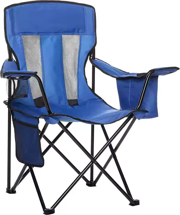 Basics Portable Folding Camping Chair with Carrying Bag