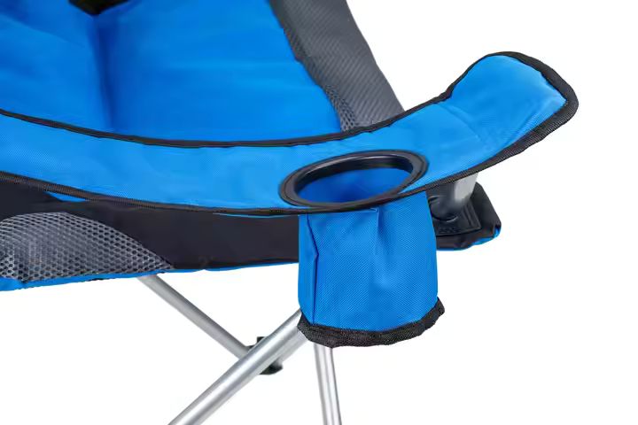 Deluxe collapsible fabric folding camping chair outdoor1 