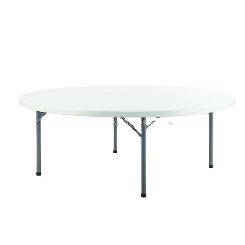 Hotsale 8-10 People Outdoor Banquet Table Plastic Round Folding Table Chair Table For Wedding Party1 